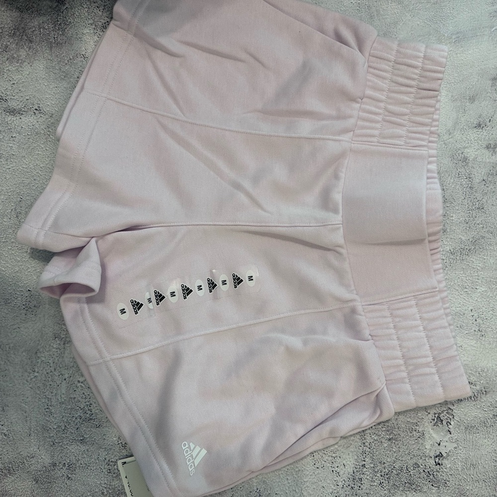 Adidas Women's Casual Light Pink Shorts